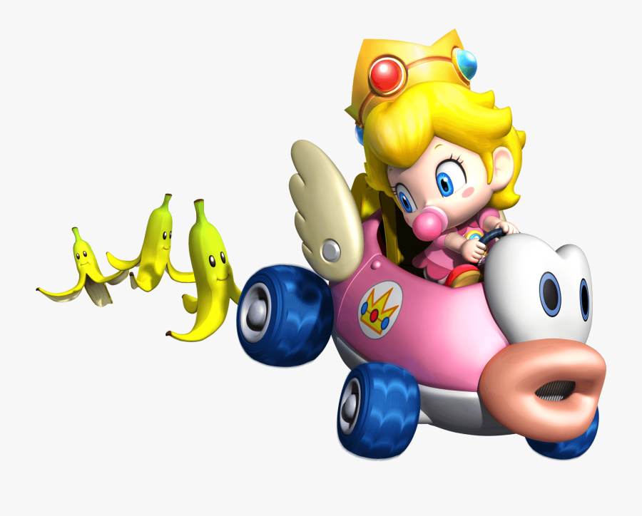 Download Princess Peach Baby Mario Kart , Free Transparent Clipart ...