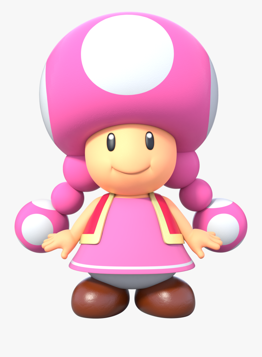 New Super Mario Bros U Deluxe Toadette, Transparent Clipart