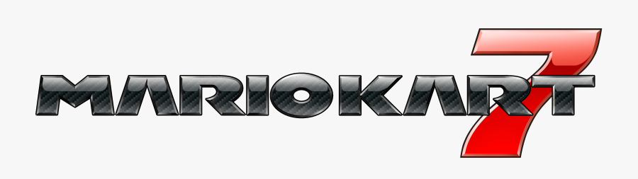 Mario Kart 7 Logo, Transparent Clipart