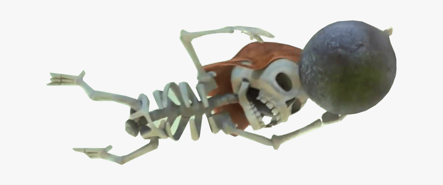 Clash Of Clans Skeleton With Bomb - Clash Of Clans Skeleton Png, Transparent Clipart