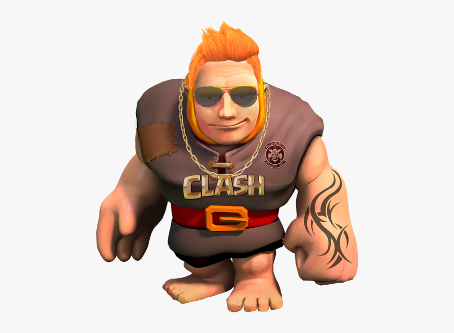 Download Clash Of Clans Giant Stylish Png - Clash Of Clans Giant, Transparent Clipart