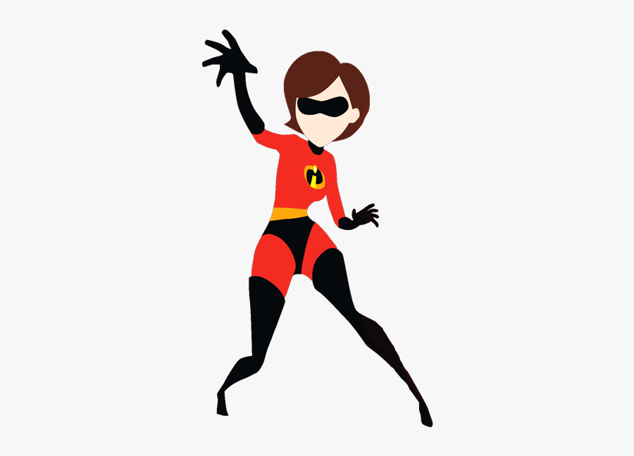 Mr Clipart Elastigirl - Incredibles Characters, Transparent Clipart