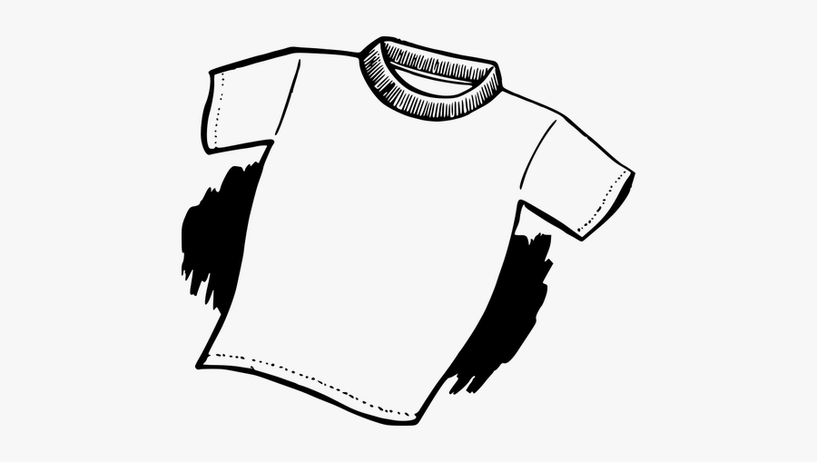 T-shirt Drawing - T Shirt Png Tekening, Transparent Clipart