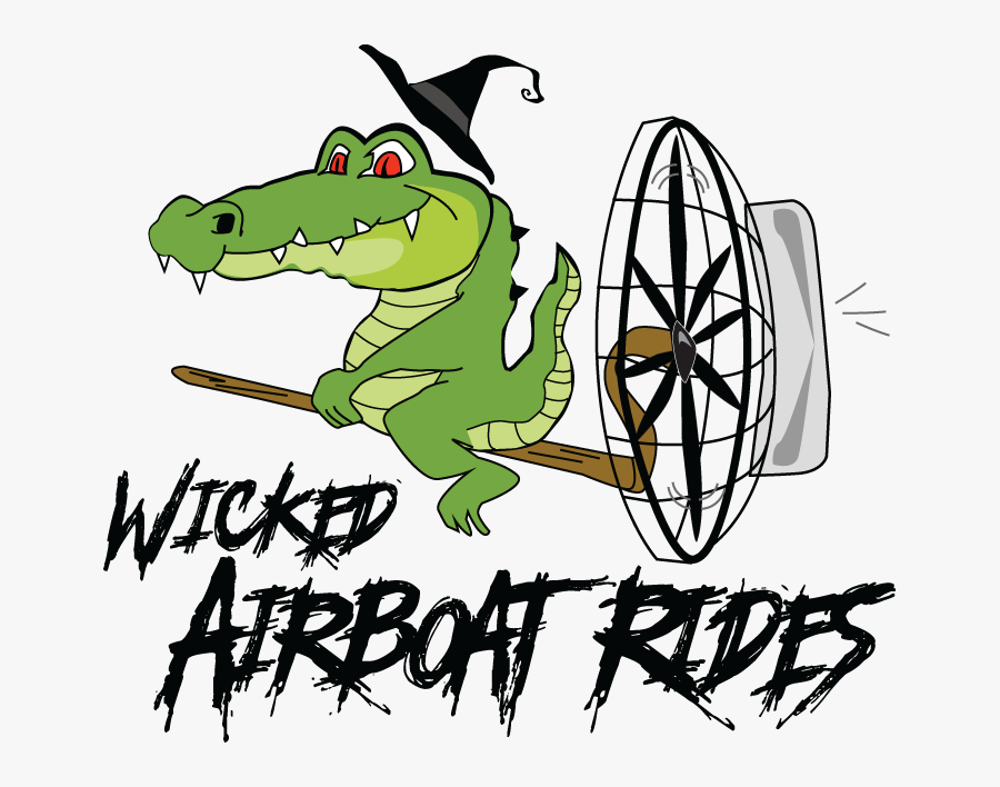 Wicked Airboat Rides, Transparent Clipart