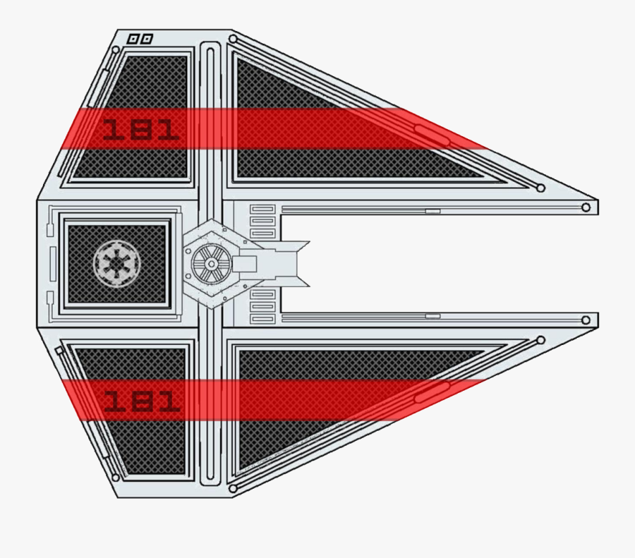 Tie Fighter Markings, Transparent Clipart