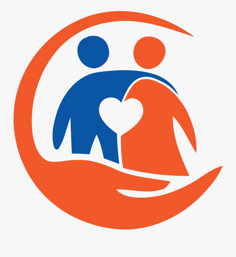 Senior Care Logo, Transparent Clipart