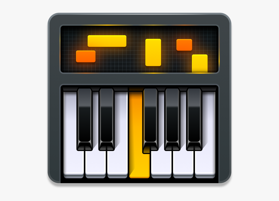 Musical Keyboard, Transparent Clipart