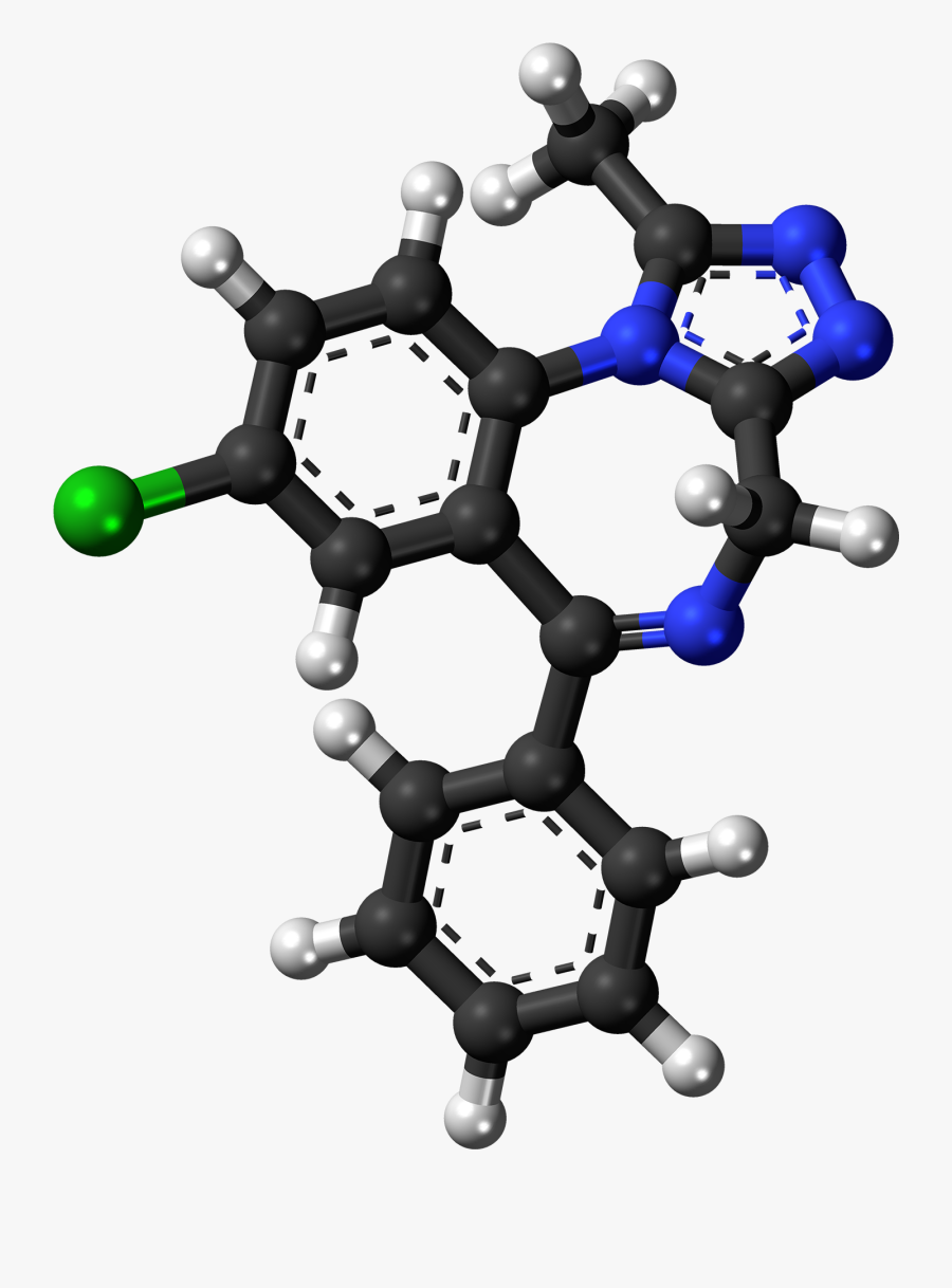 Alprazolam Molecule Ball - Ocrelizumab Molecule, Transparent Clipart