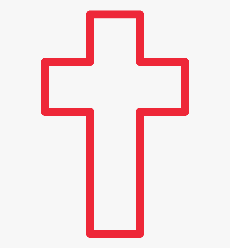 Jesus Icon - Cross, Transparent Clipart