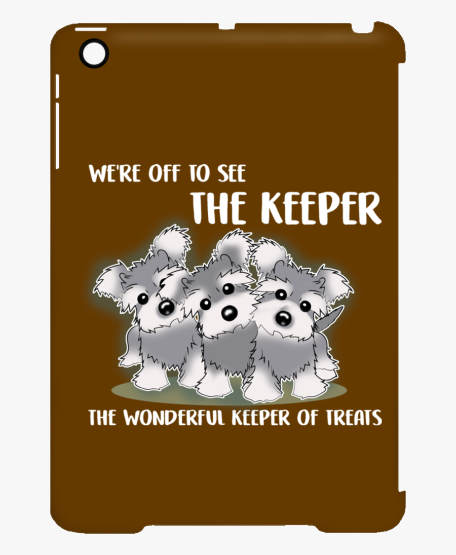 We"re Off To See The Keeper Schnauzer Tablet Covers - Companion Dog, Transparent Clipart