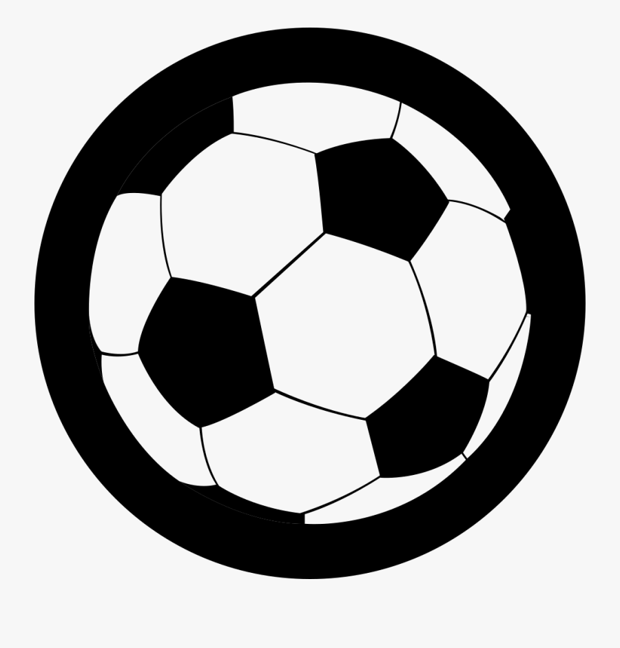 Soccer Equipment,graphics,clip Art,black And White,ball,team - Soccer Ball Template, Transparent Clipart