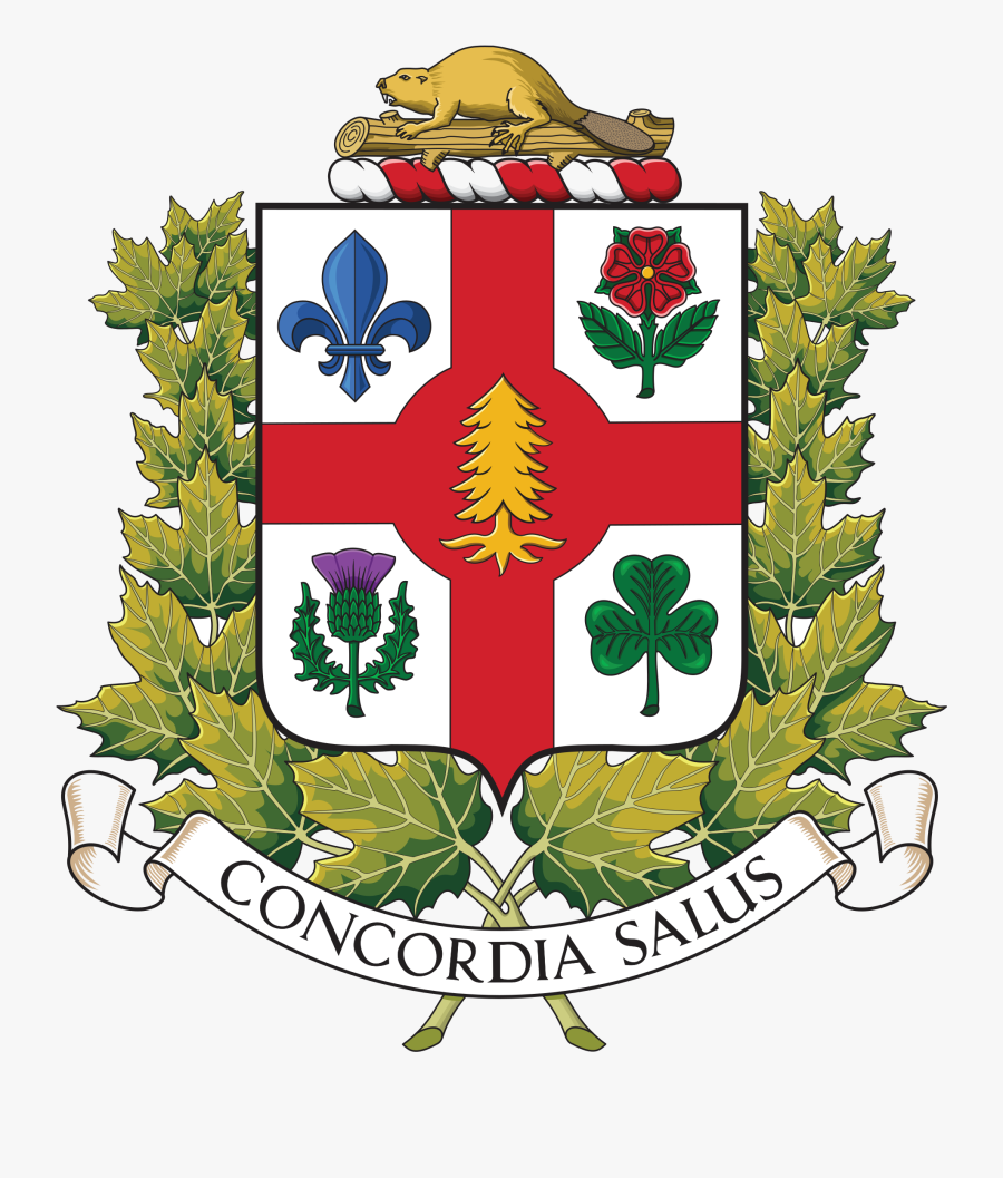 End Of School Clipart - Coat Of Arms Of Montreal, Transparent Clipart