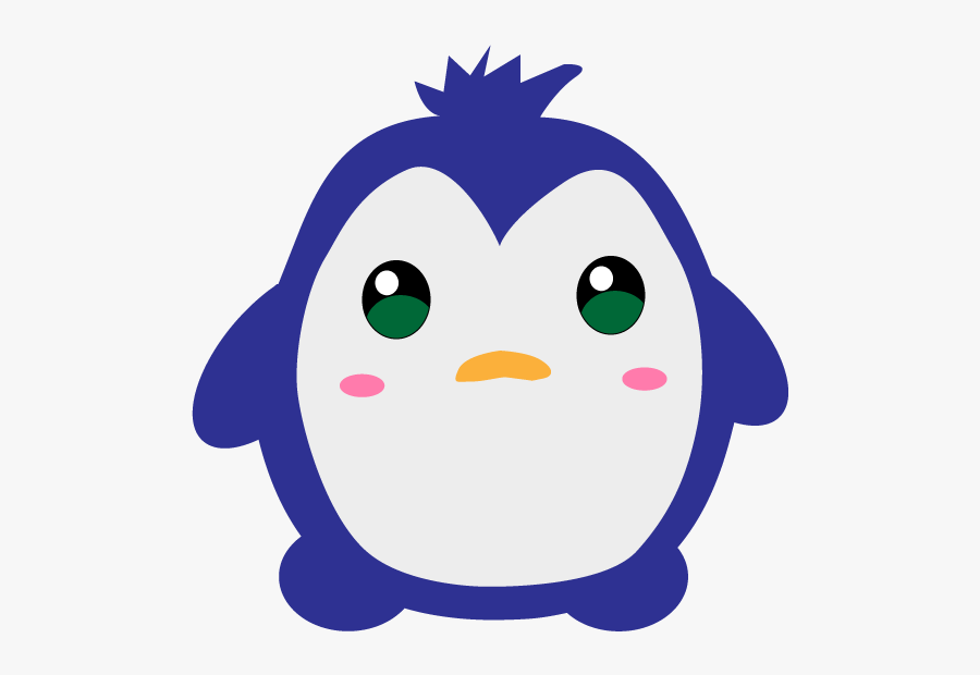 Penguin Graphics Illustrator Penguin Cute Kawaii Chibi - Adã©lie Penguin, Transparent Clipart