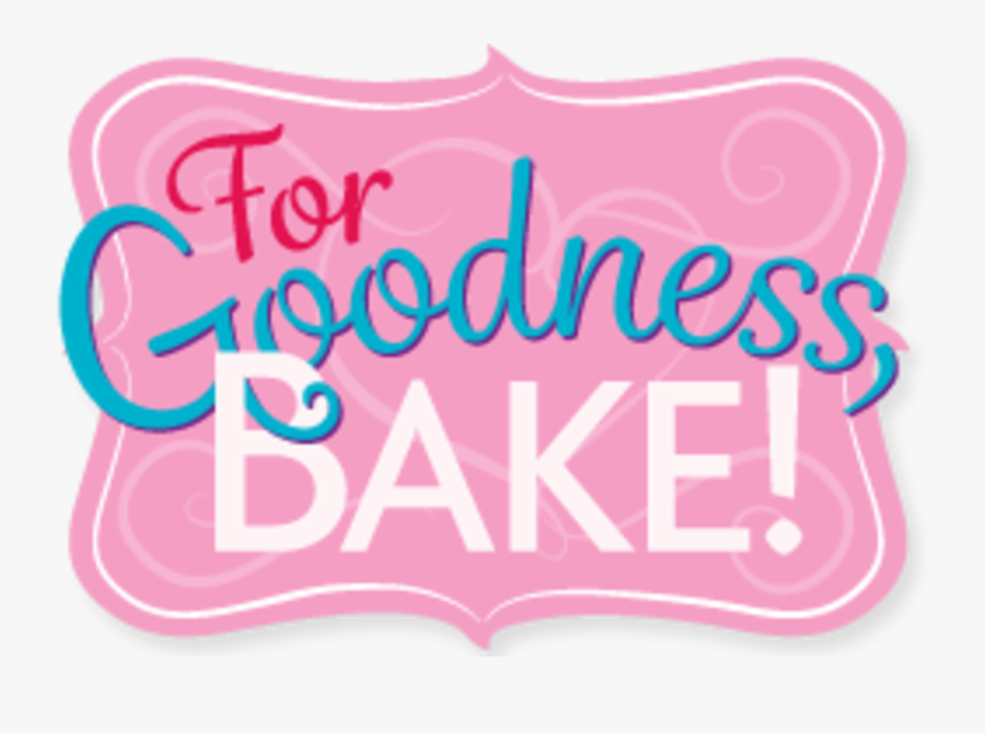 Forgoodnessbake-logo - Goodness Bake, Transparent Clipart