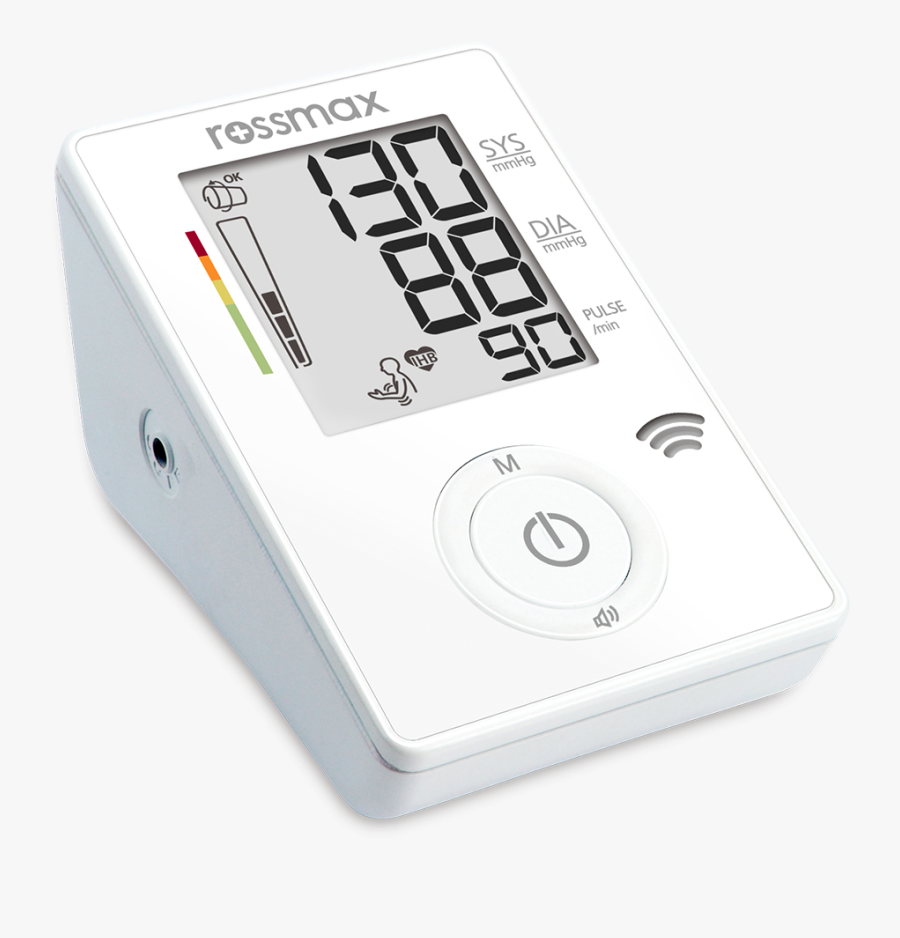 Rossmax Blood Pressure Monitor Manual, Transparent Clipart