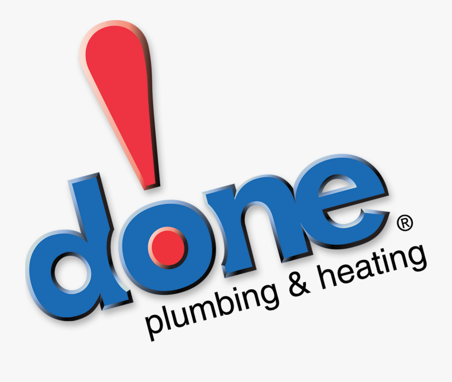 Done Plumbing And Heating, Transparent Clipart