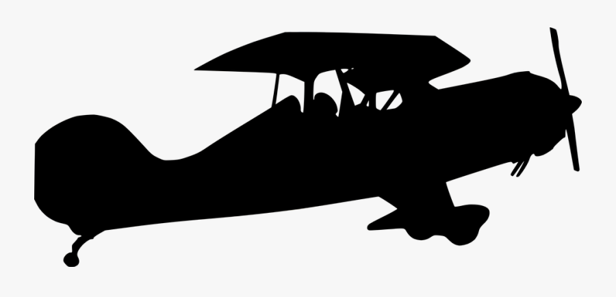 Transport, Aircraft, Biplane, Flight, Aerodrome, Wings - Illustration, Transparent Clipart