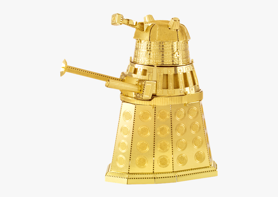 Metal Earth Doctor Who Dalek - Metal Earth Dalek, Transparent Clipart