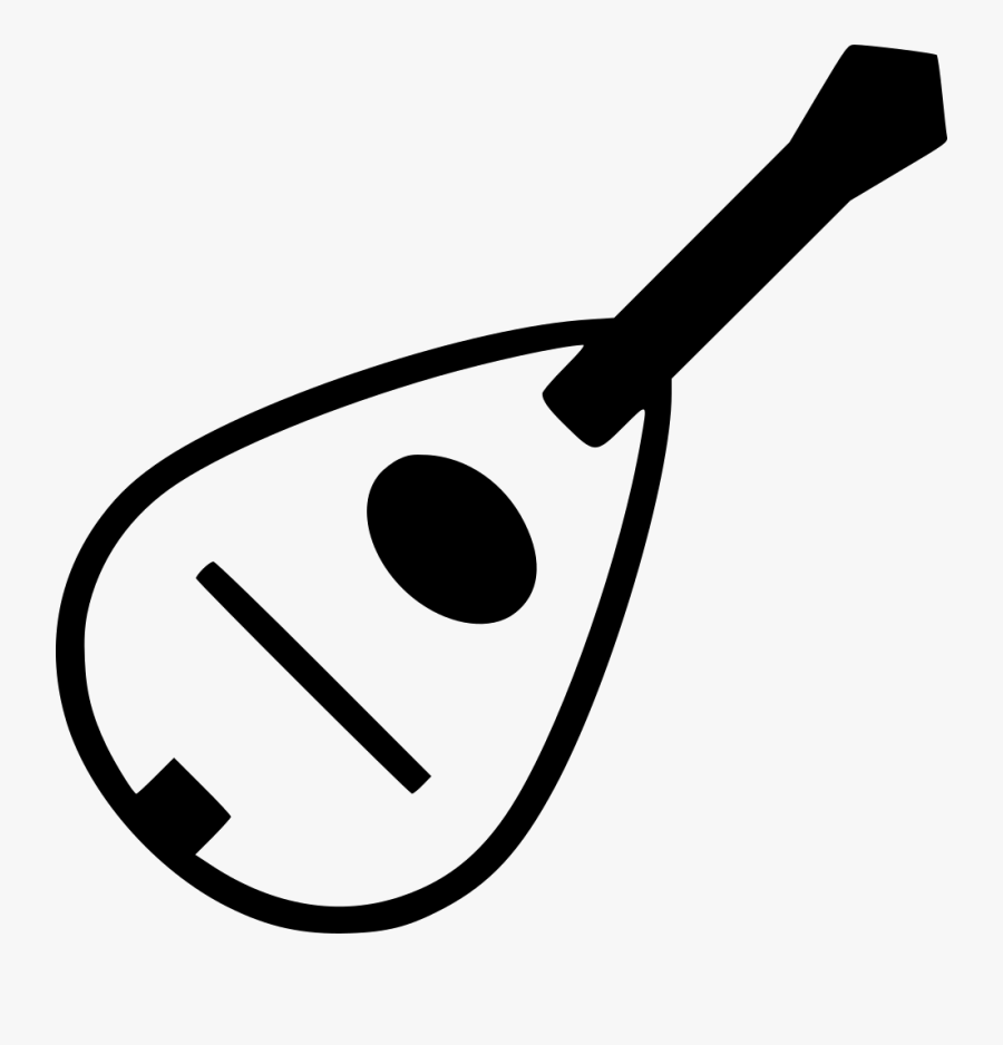 Mandolin String Instrument - Mandolin Icon, Transparent Clipart