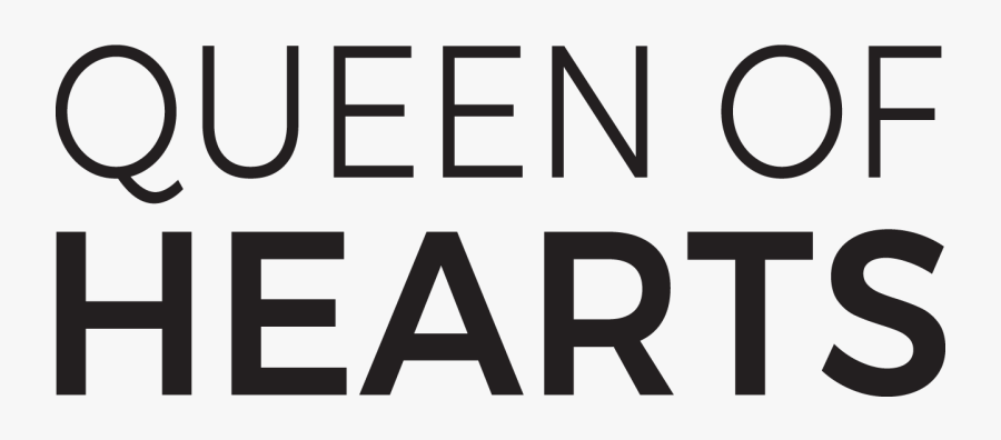 Words Drawing Queen - Queen Of Hearts Words, Transparent Clipart