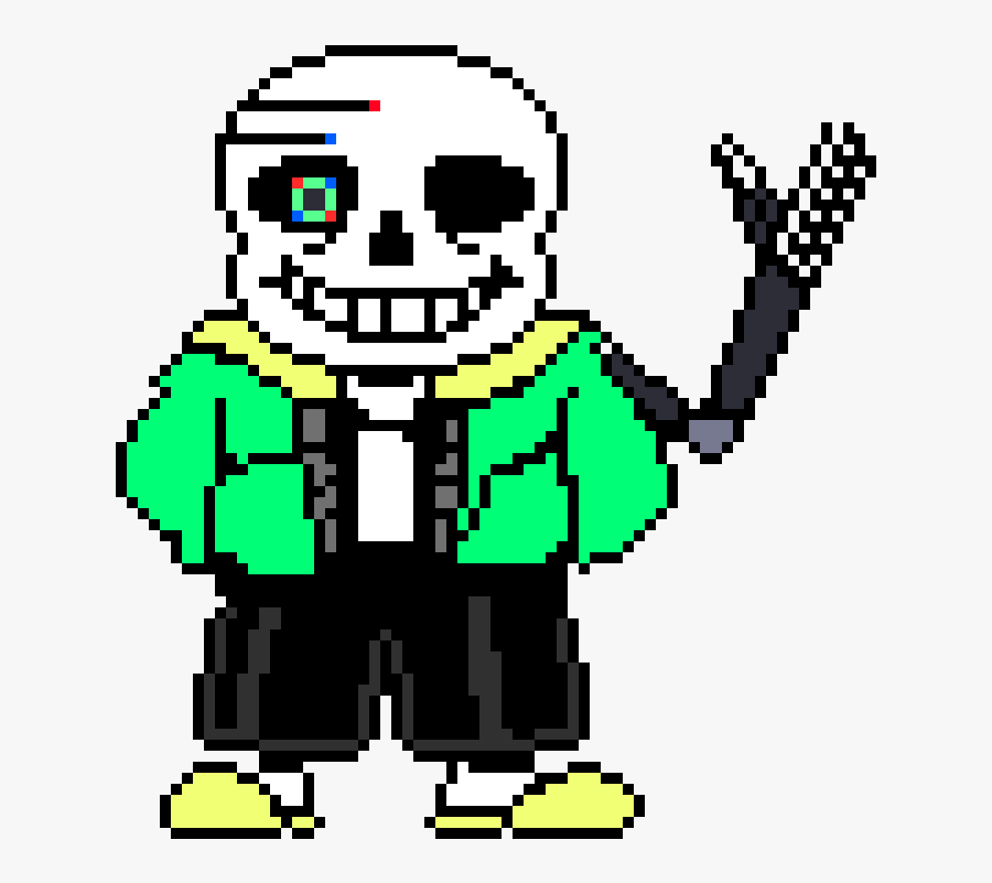 Undertale Sans Pixel, Transparent Clipart