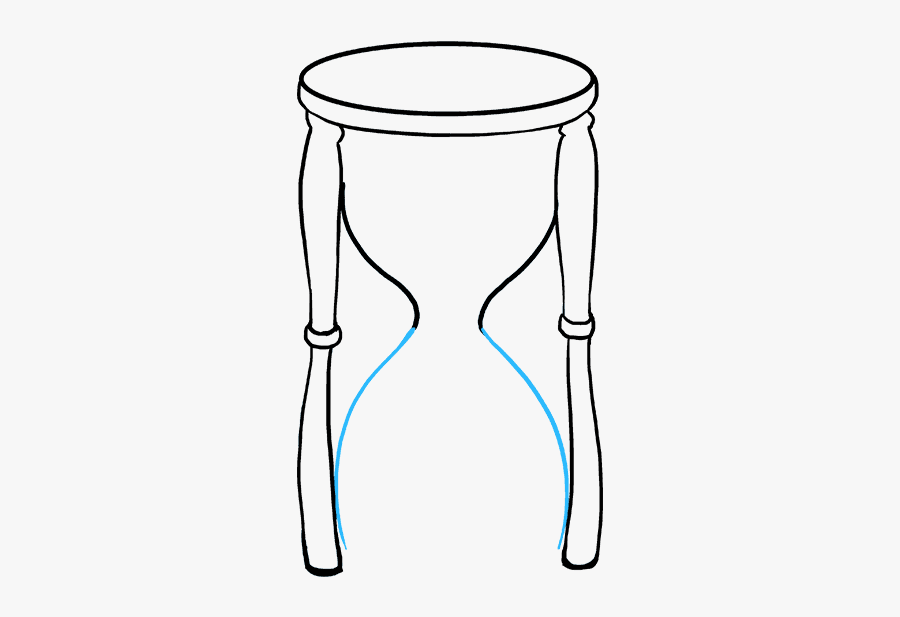 How To Draw Hourglass - End Table, Transparent Clipart