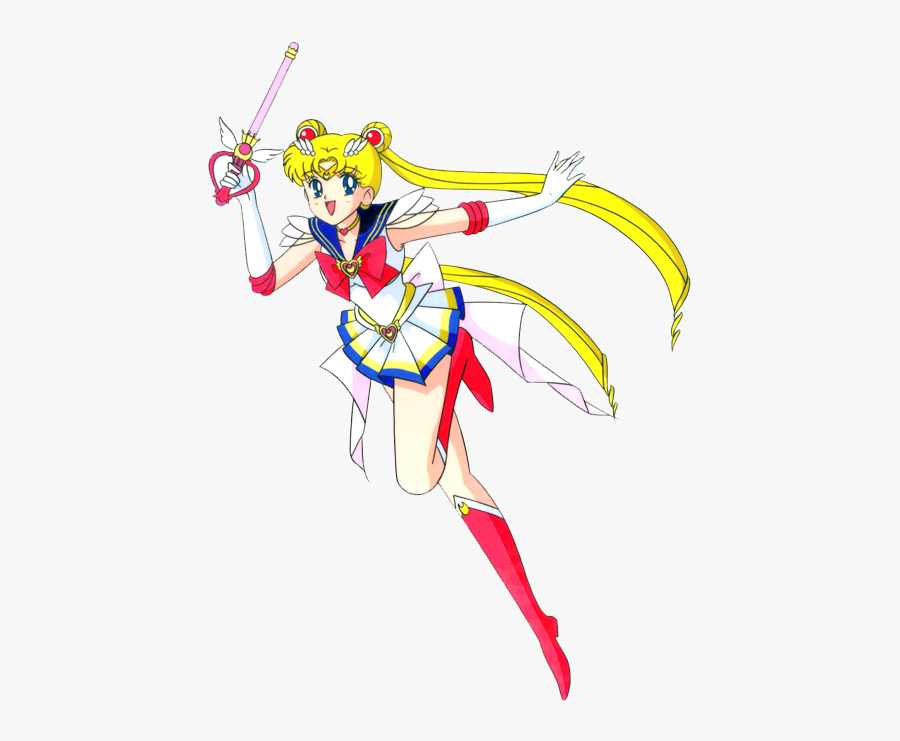 Super Sailor Moon Transparent Background By Britishchick09 - Sailor Moon No Background, Transparent Clipart