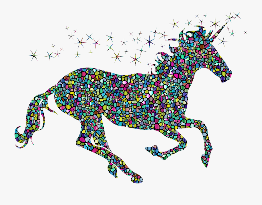 Visual Arts,horse,art - Silhouette Unicorns With Transparent Background ...