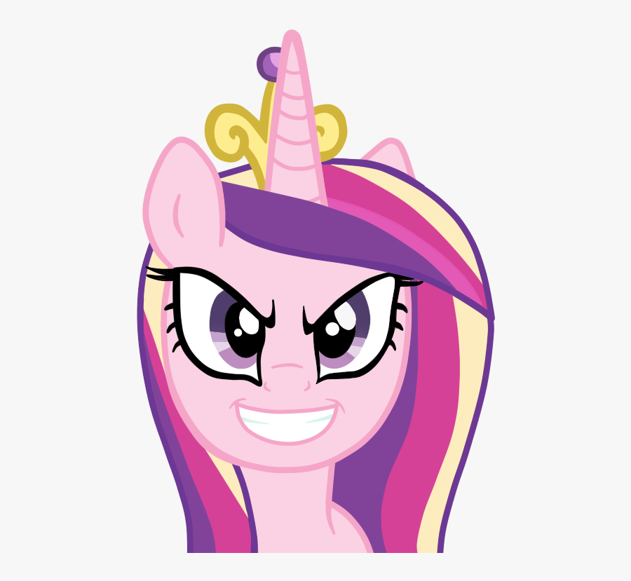 Hypothesis Clipart Thinking Hat - My Little Pony Evil Smile, Transparent Clipart