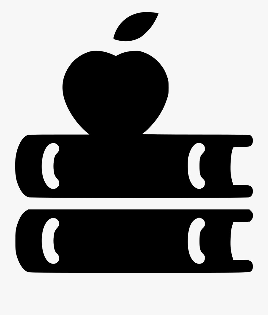 Png File Svg - Book And Apple Logo Svg, Transparent Clipart