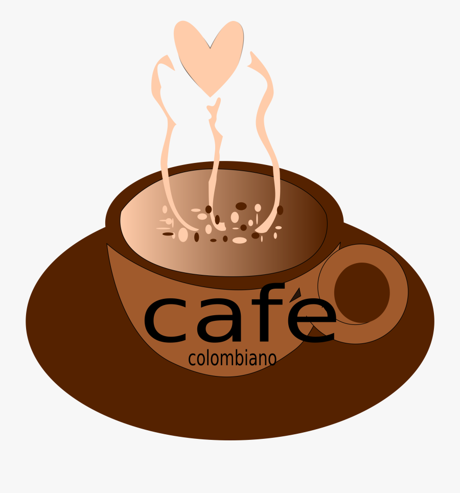 Café Colombiano Clip Arts - Cafe Colombiano En Png, Transparent Clipart