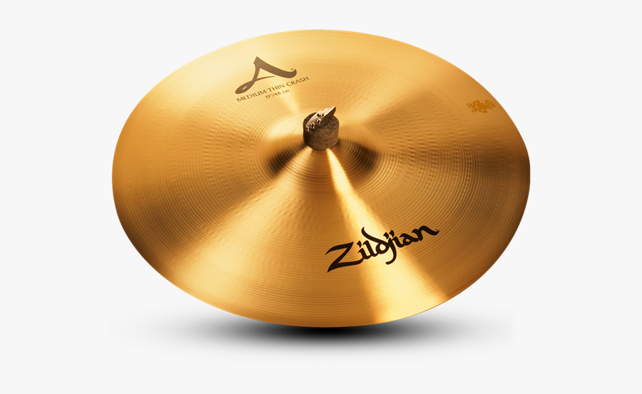 Zildjian A Thin Crash Cymbal - Zildjian Avedis 19 Trash Crash, Transparent Clipart