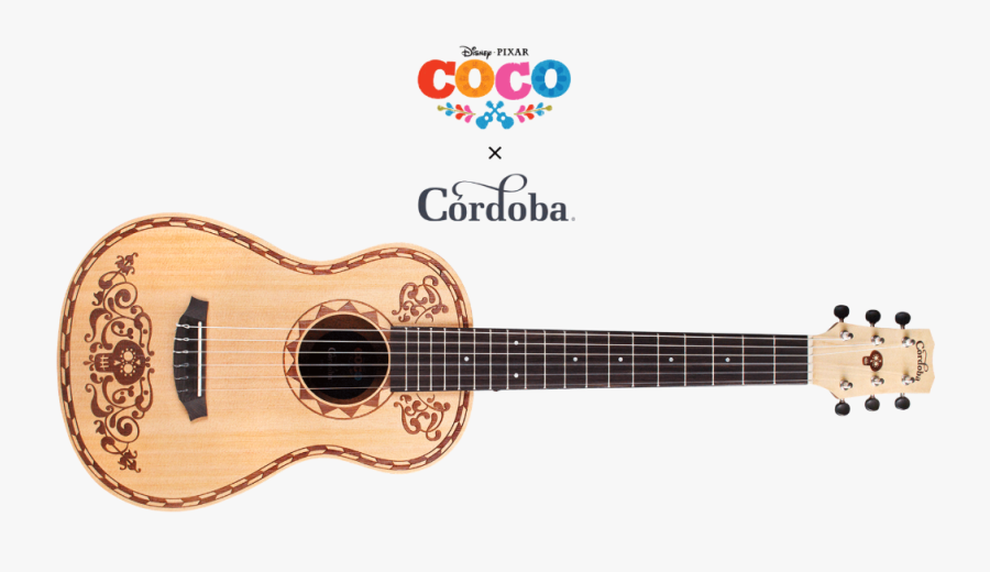 Acoustic Guitar Clipart Cymbal - Coco Guitar Png, Transparent Clipart