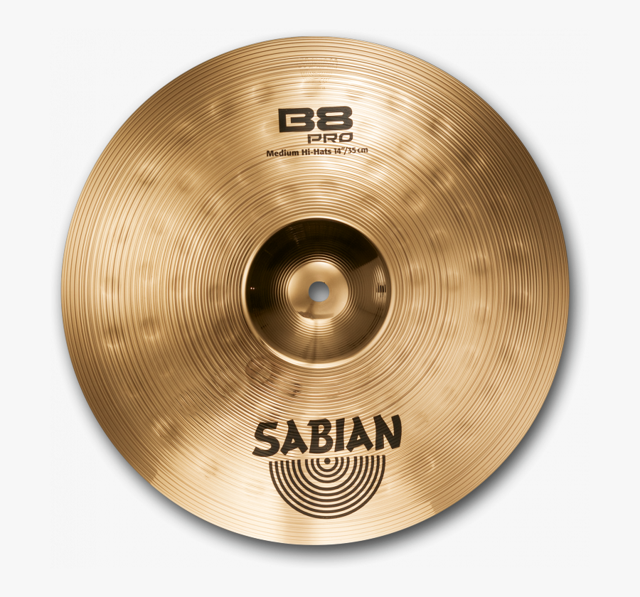 Sabian B8 Pro Hi Hat 14, Transparent Clipart