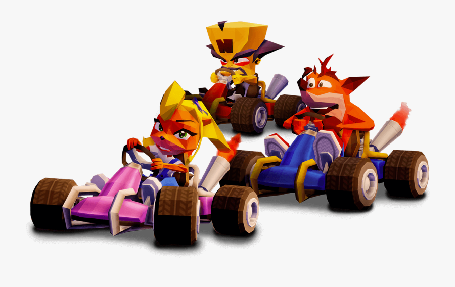 Crash Team Racing Png - Ctr Nitro Fueled Retro Skins, Transparent Clipart