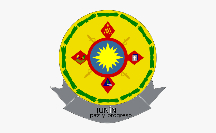 Escudo Junín Cundinamarca - Emblem, Transparent Clipart