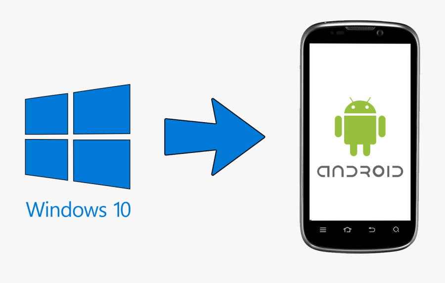 Microsoft May Let You Install Windows 10 On Your Android - Android Phone Logo Png, Transparent Clipart