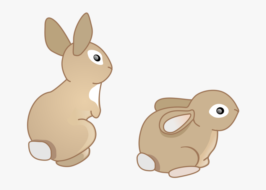 Clip Art Domestic Rabbit European Bunny - Nacimiento Navideño De Conejos, Transparent Clipart