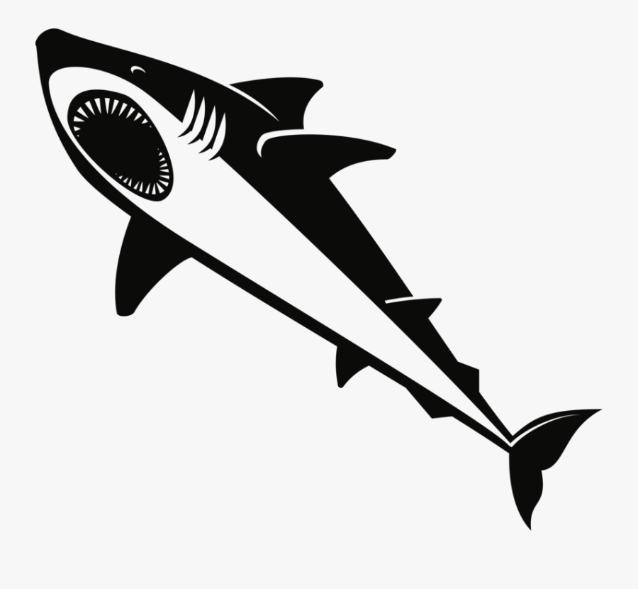 Lamnidae,shark,requiem Shark - Great White Shark, Transparent Clipart