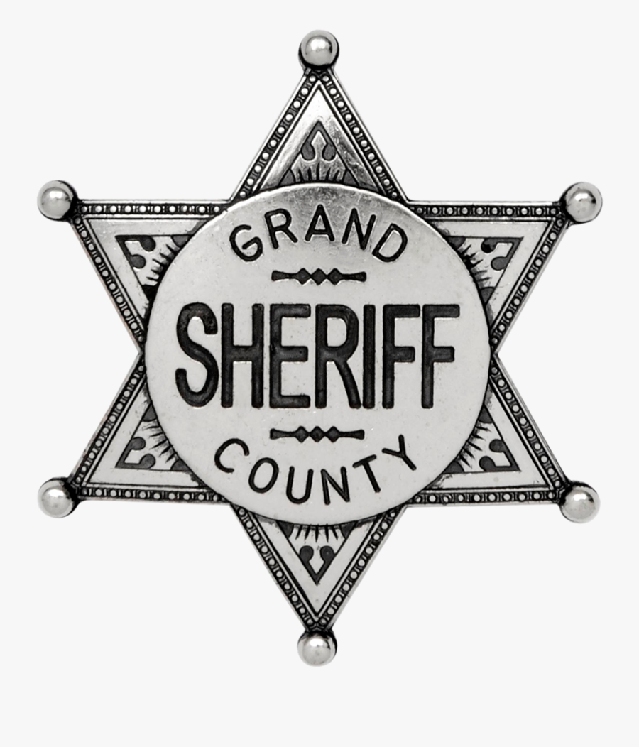 Sheriff Badge Icon - Sheriff Police Badge Transparent Background, Transparent Clipart