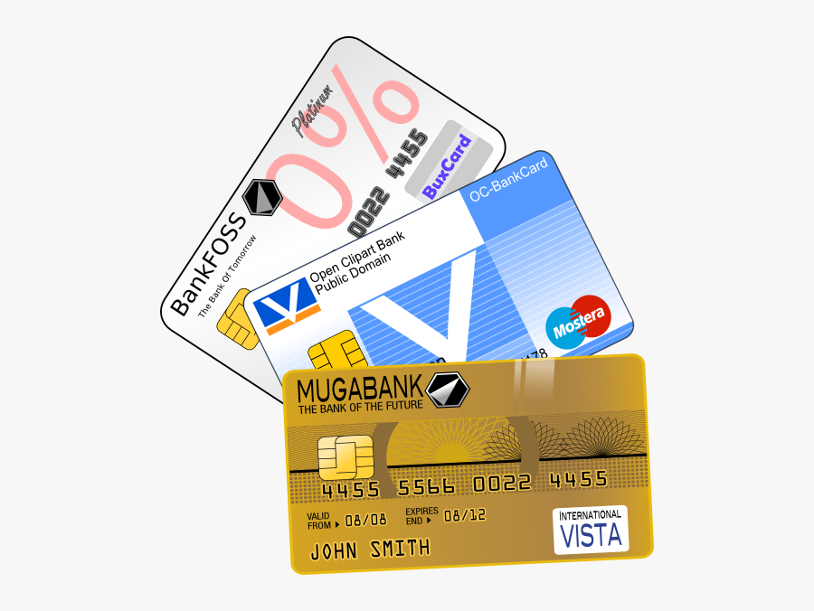 Credit Cards Clip Art, Transparent Clipart