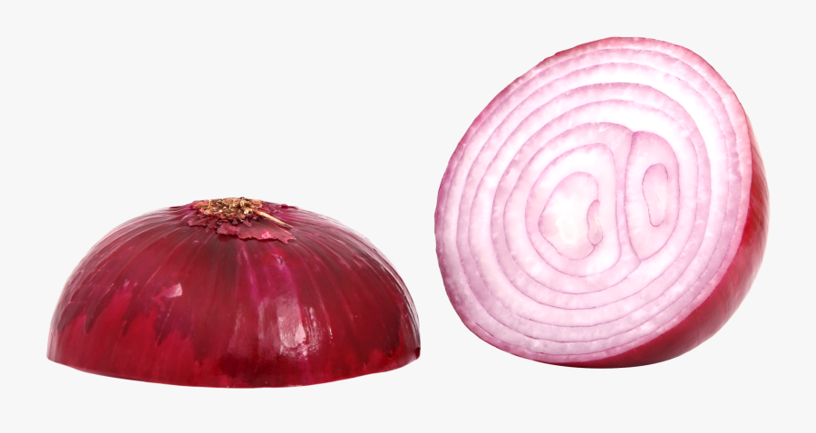 Sliced Png Free Images - Red Onion Png, Transparent Clipart