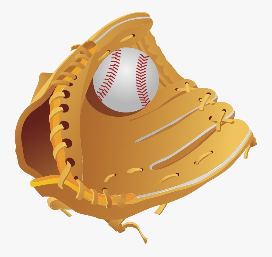 Cartoon Baseball Glove Clipart Picture - Guantes De Beisbol Png, Transparent Clipart