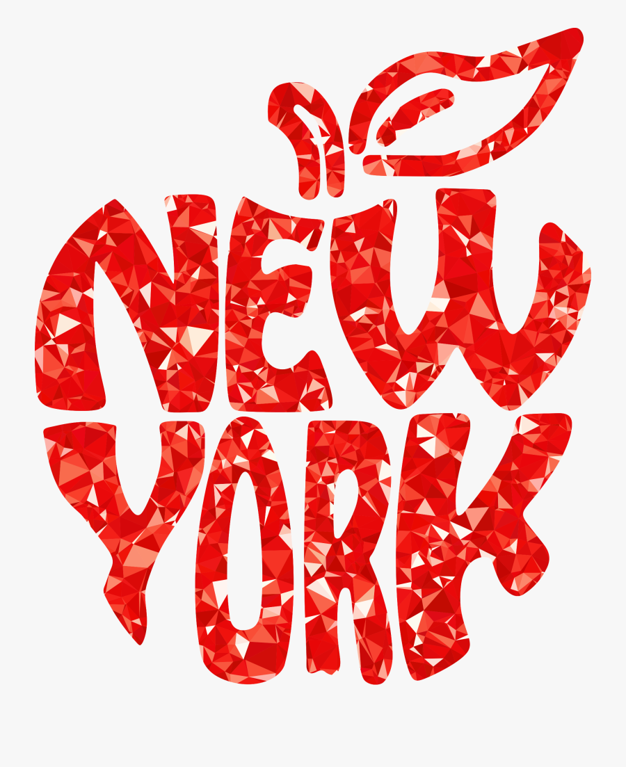 This Free Icons Png Design Of Ruby New York Big Apple - Big Apple Nyc Png, Transparent Clipart