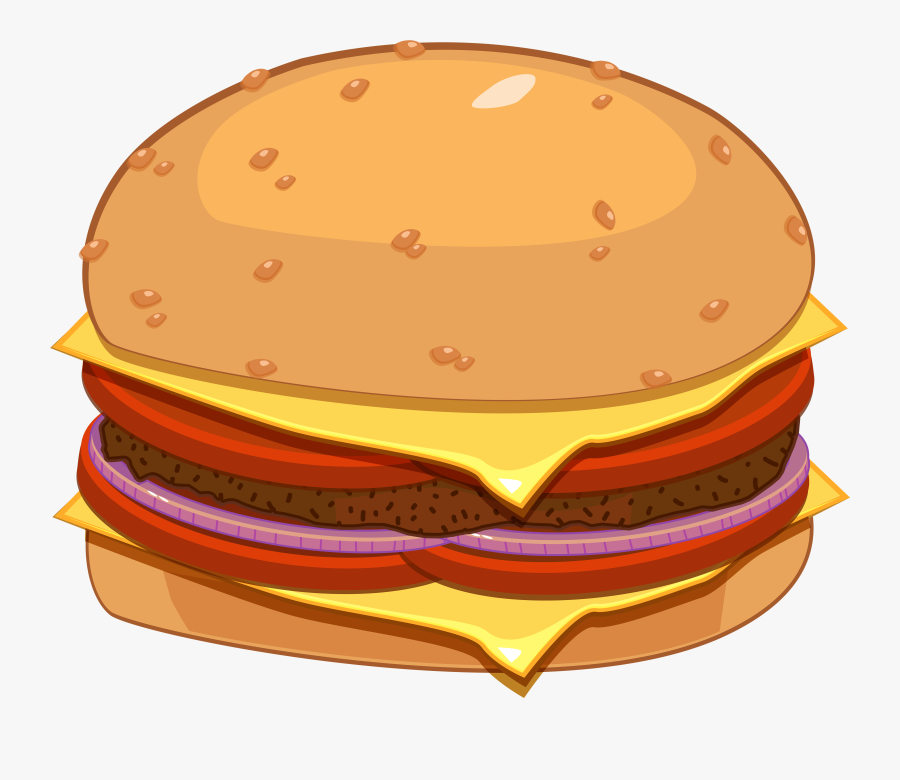 Hamburger Png Clipart - Clip Art Hamburger Png, Transparent Clipart