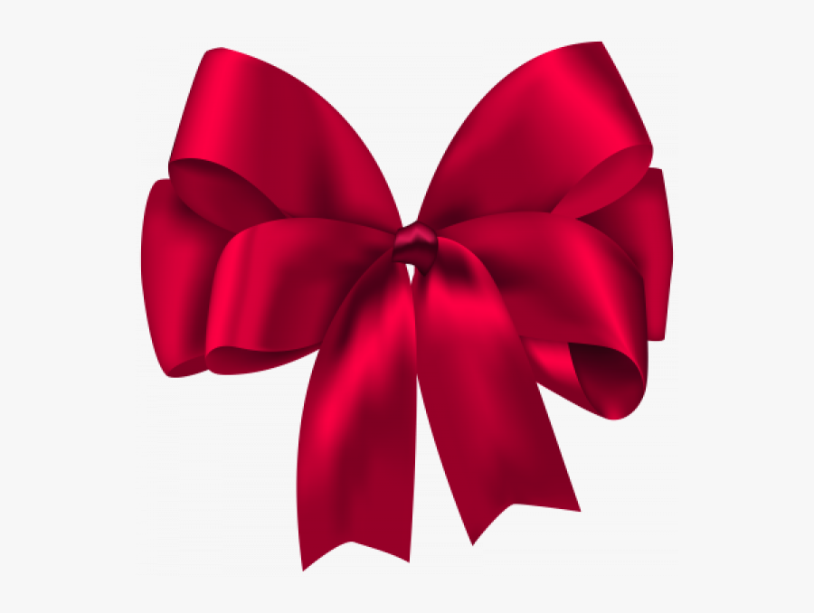 Red Gift Bow Png Free Png Images Transparent - Red Bow, Transparent Clipart