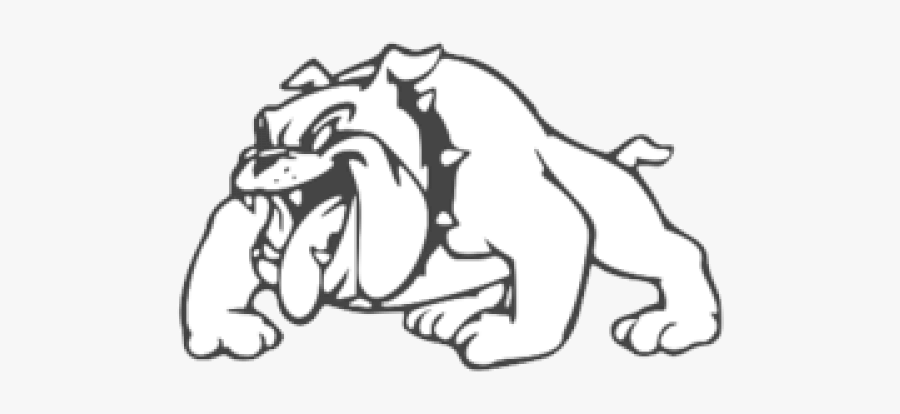 Georgia Bulldog Clipart Black And White Royalty Free - Transparent Background Bulldog Clip Art, Transparent Clipart