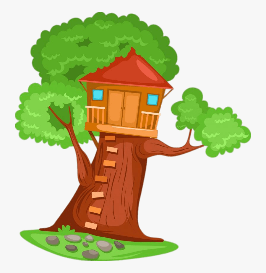 Treehouse Clipart, Transparent Clipart