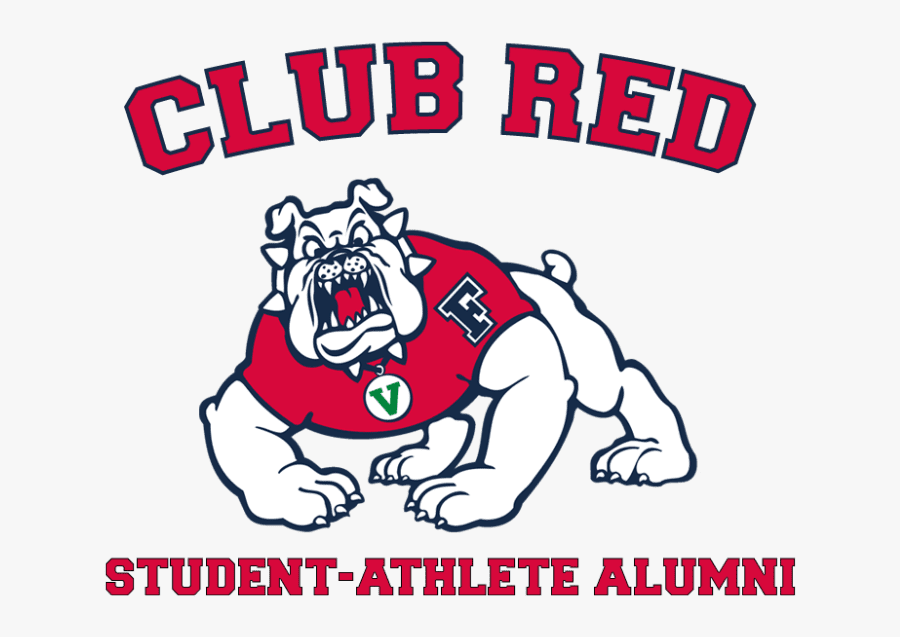 Club Red - Fresno State Bulldogs Logo Png, Transparent Clipart