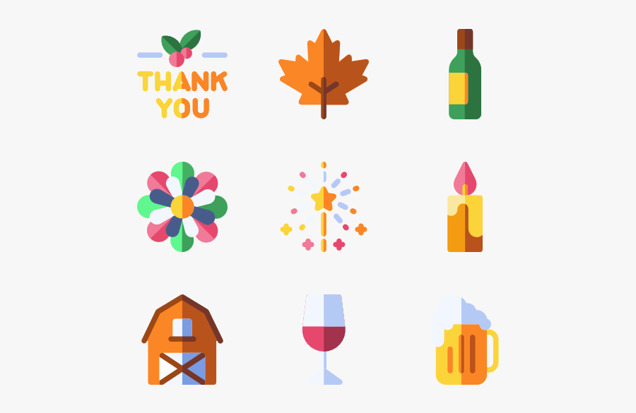 Thanksgiving - Flaticon Thankyou Icon, Transparent Clipart